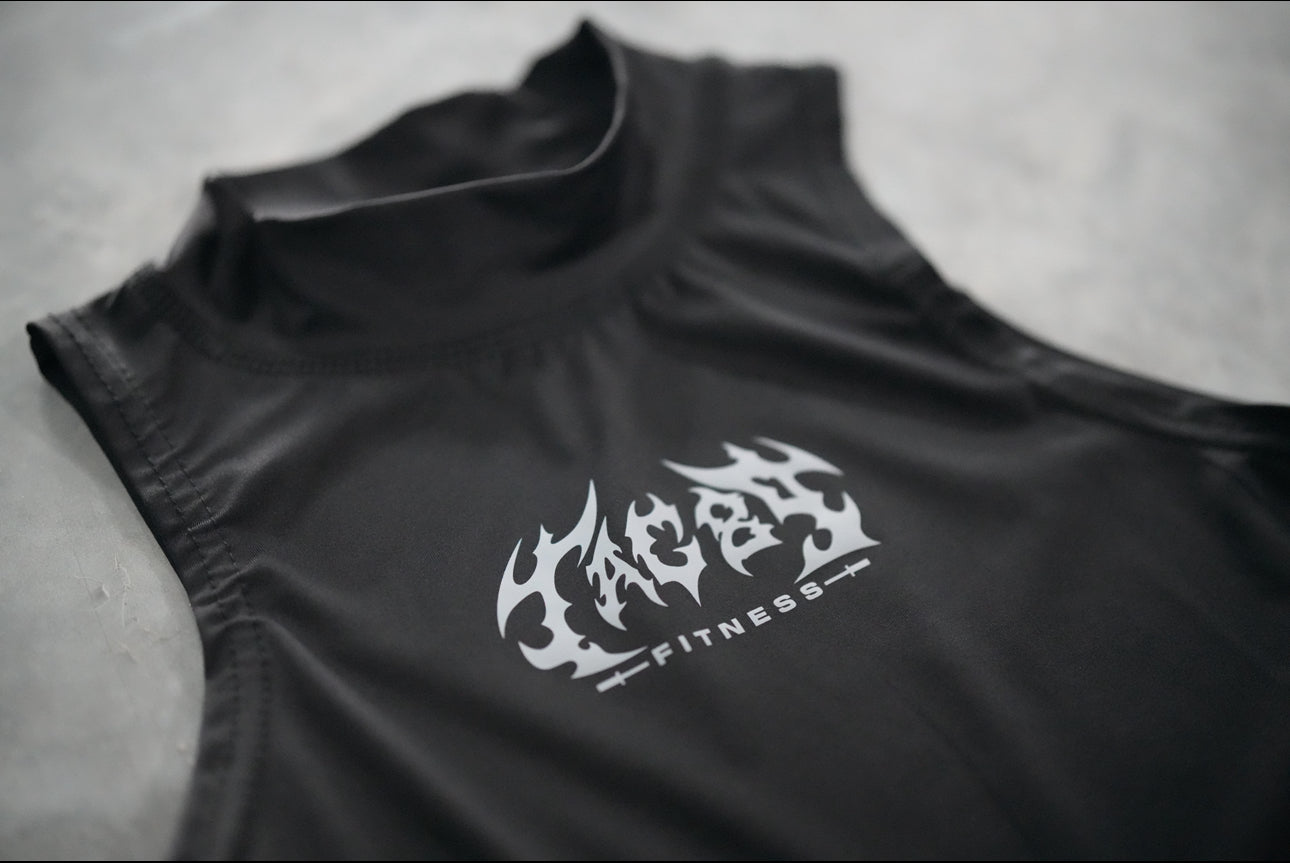 Ladies Dri-fit Compression Crop Top