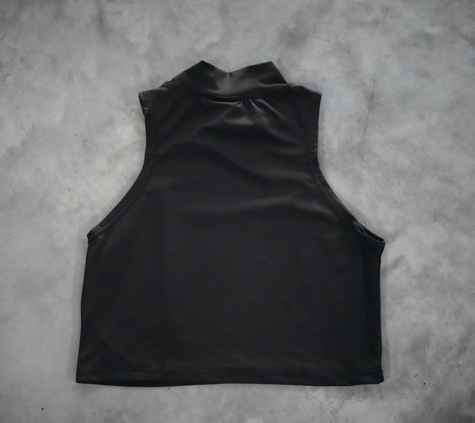 Ladies Dri-fit Compression Crop Top