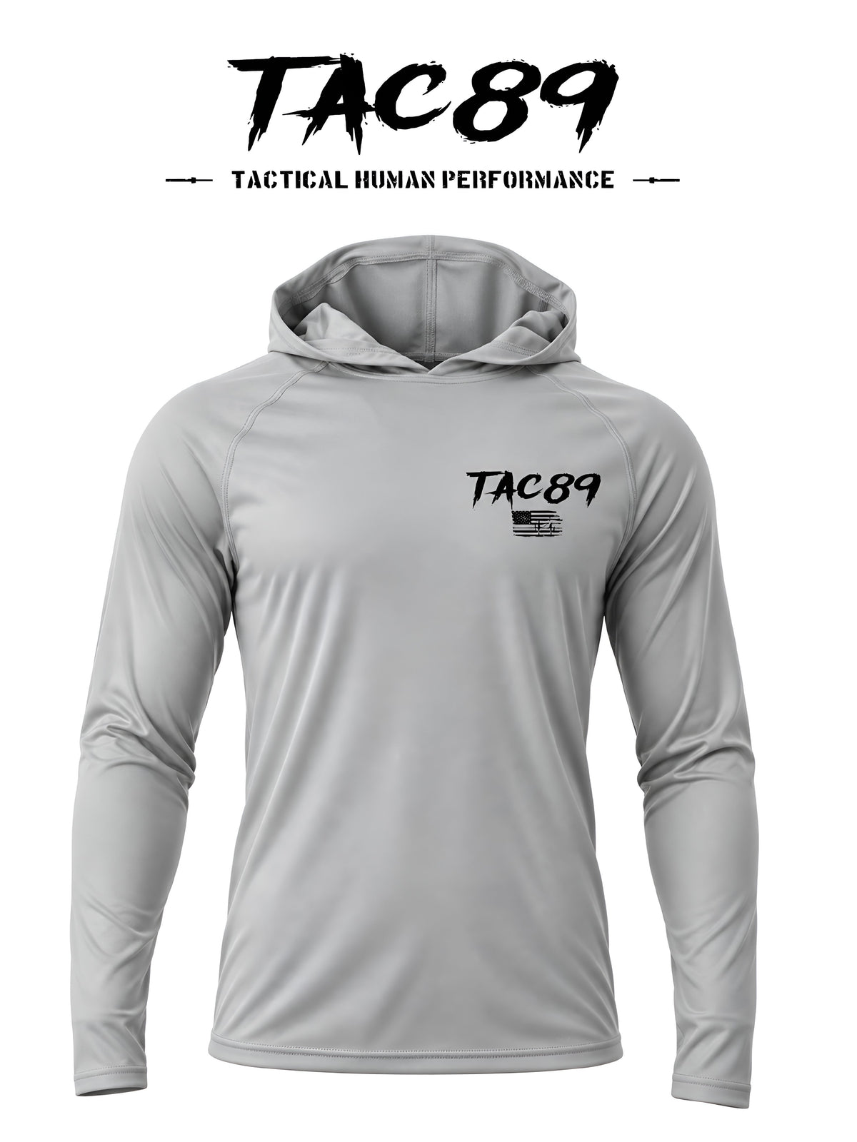 **Pre-Order**: TAC89 Performance Pullover -Athletic Fit- Grey