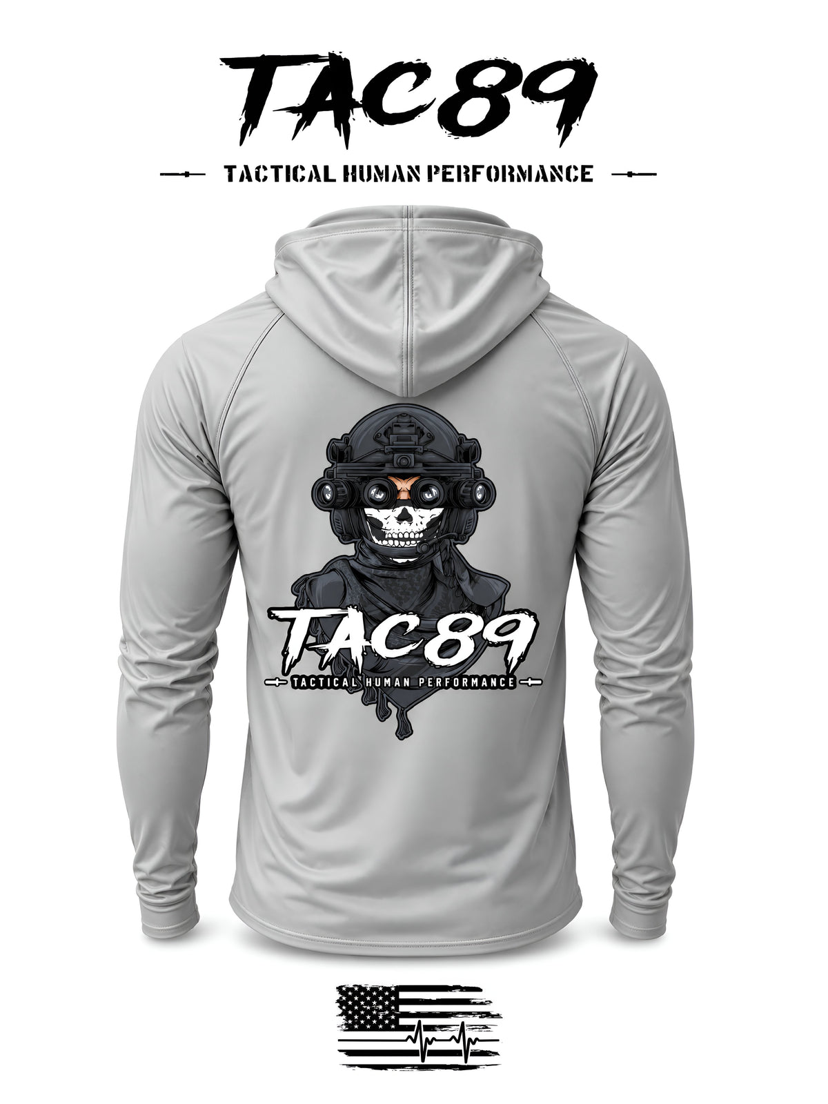 **Pre-Order**: TAC89 Performance Pullover -Athletic Fit- Grey