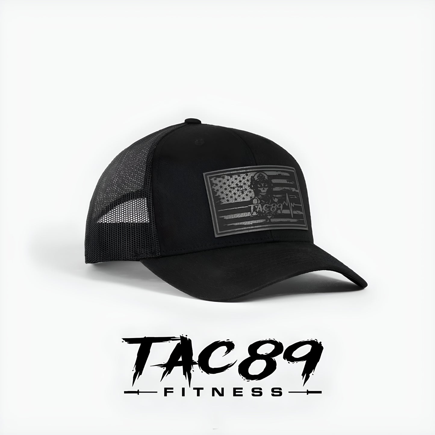 *New* Shadow Black/Grey Trucker Snapback Hat