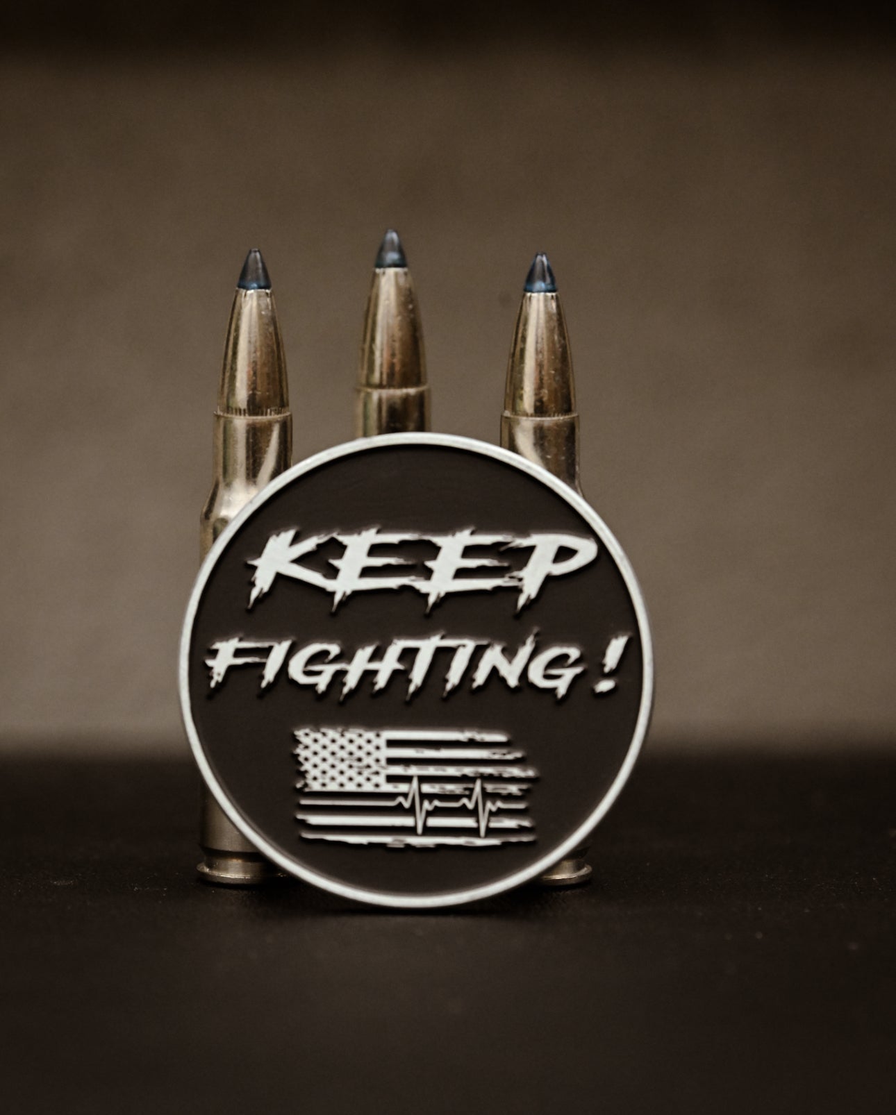 Official “Keep Fighting” Challenge Coin