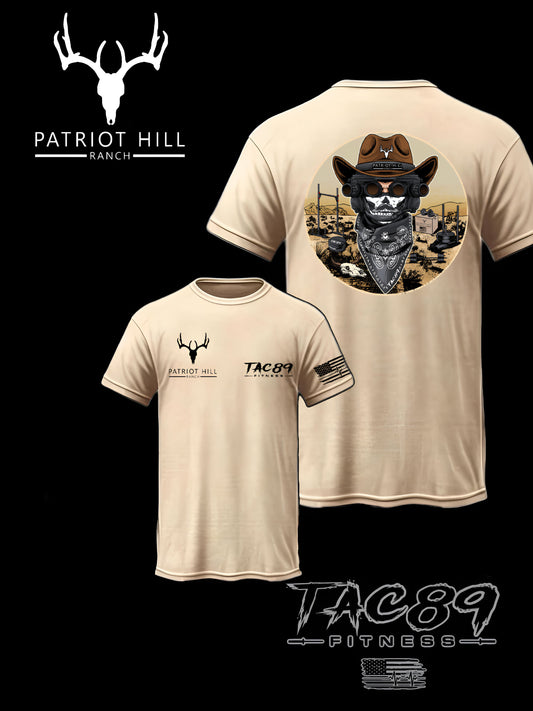 Patriot Hill Ranch & TAC89 Collaboration soft-style T-shirt