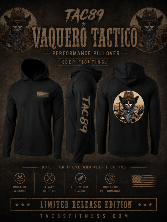 Pre-Order T89 : Vaquero Tactico Performance Pullover -Athletic Fit