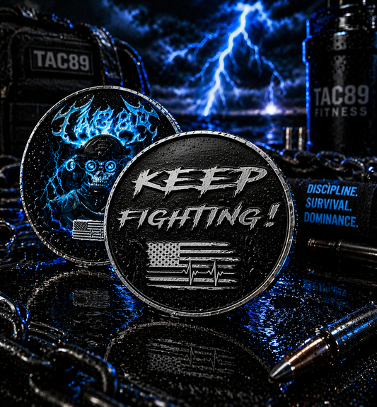 The Official “Keep Fighting” Challenge Coin
