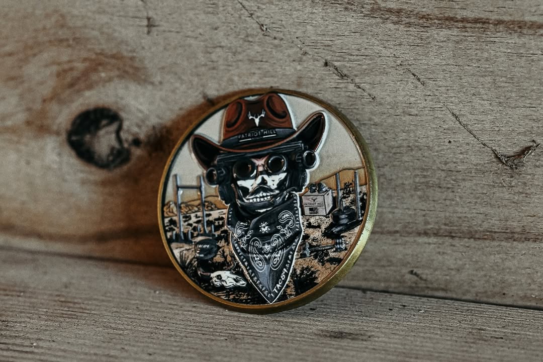 Patriot Hill Ranch X TAC89 Challenge Coin