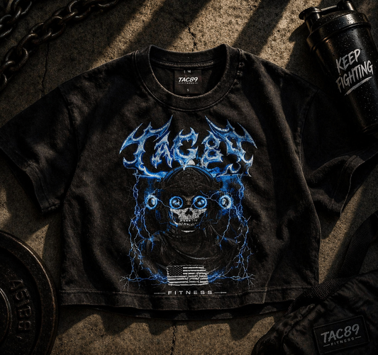 TAC89 Ladies #VINTAGE Crop Top