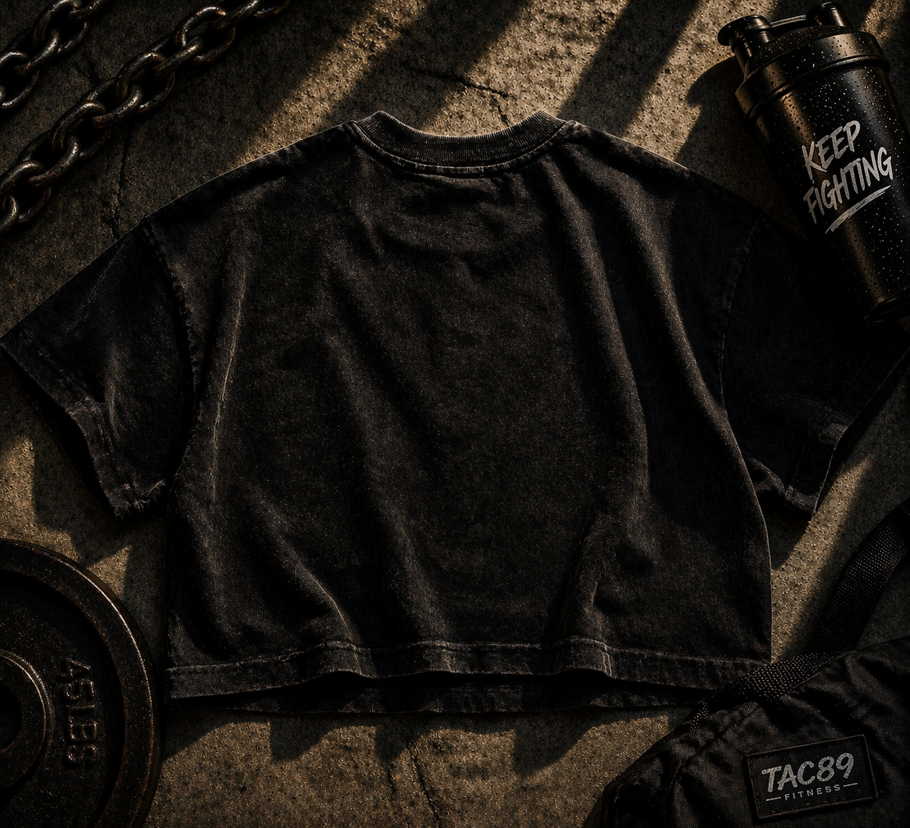 TAC89 Ladies #VINTAGE Crop Top
